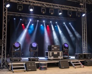 What are some stage lighting instruments?
